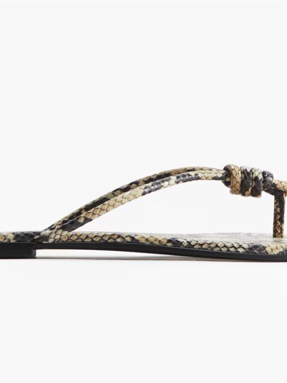 H&M KNOT-DETAIL FLIP-FLOPS - Picture 2 of 5